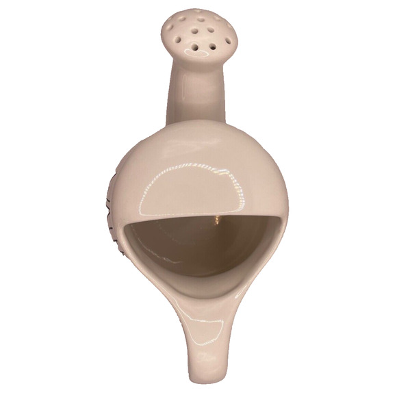 RAE DUNN " WATER " Watering Can/Pitcher Cream Color With Black Letters - Picture 5 of 7
